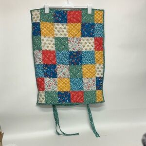 Colorful Patchwork pioneer woman, pillow sham